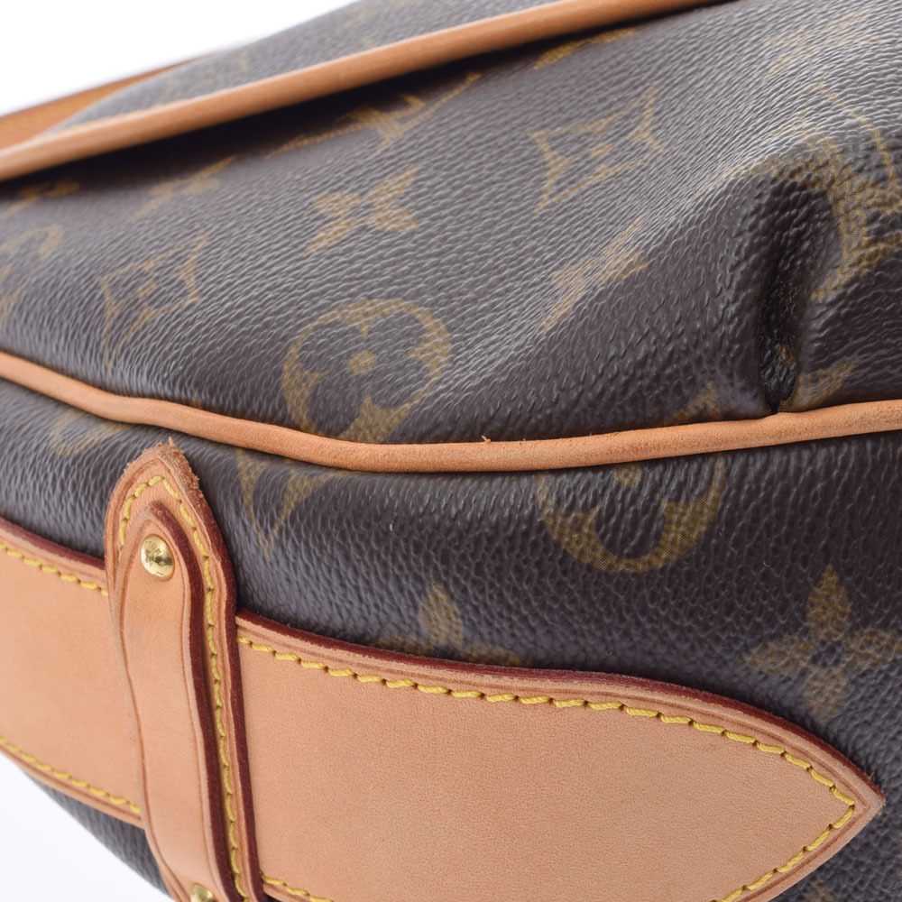 LOUIS VUITTON Monogram Tulum Brown Canvas Hobo Bag - Picture 7 of 11